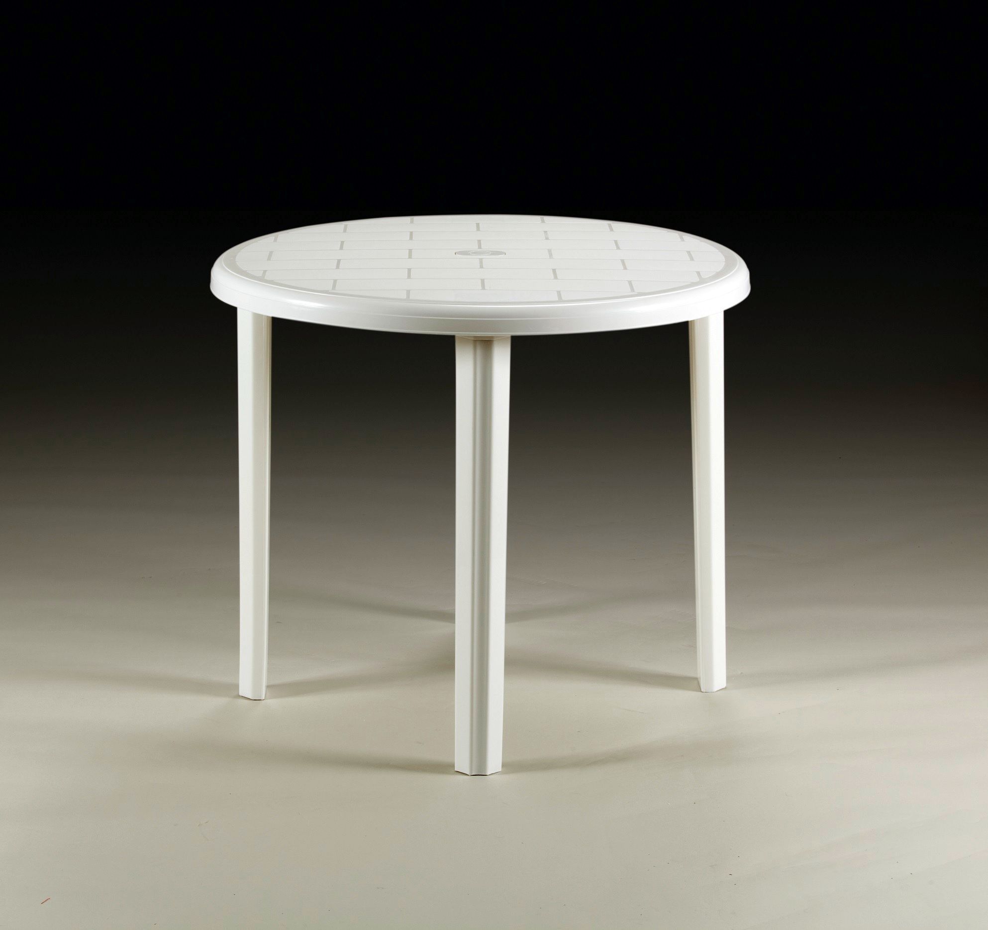 MESA REDONDA SFK 90 CMS. BLANCA