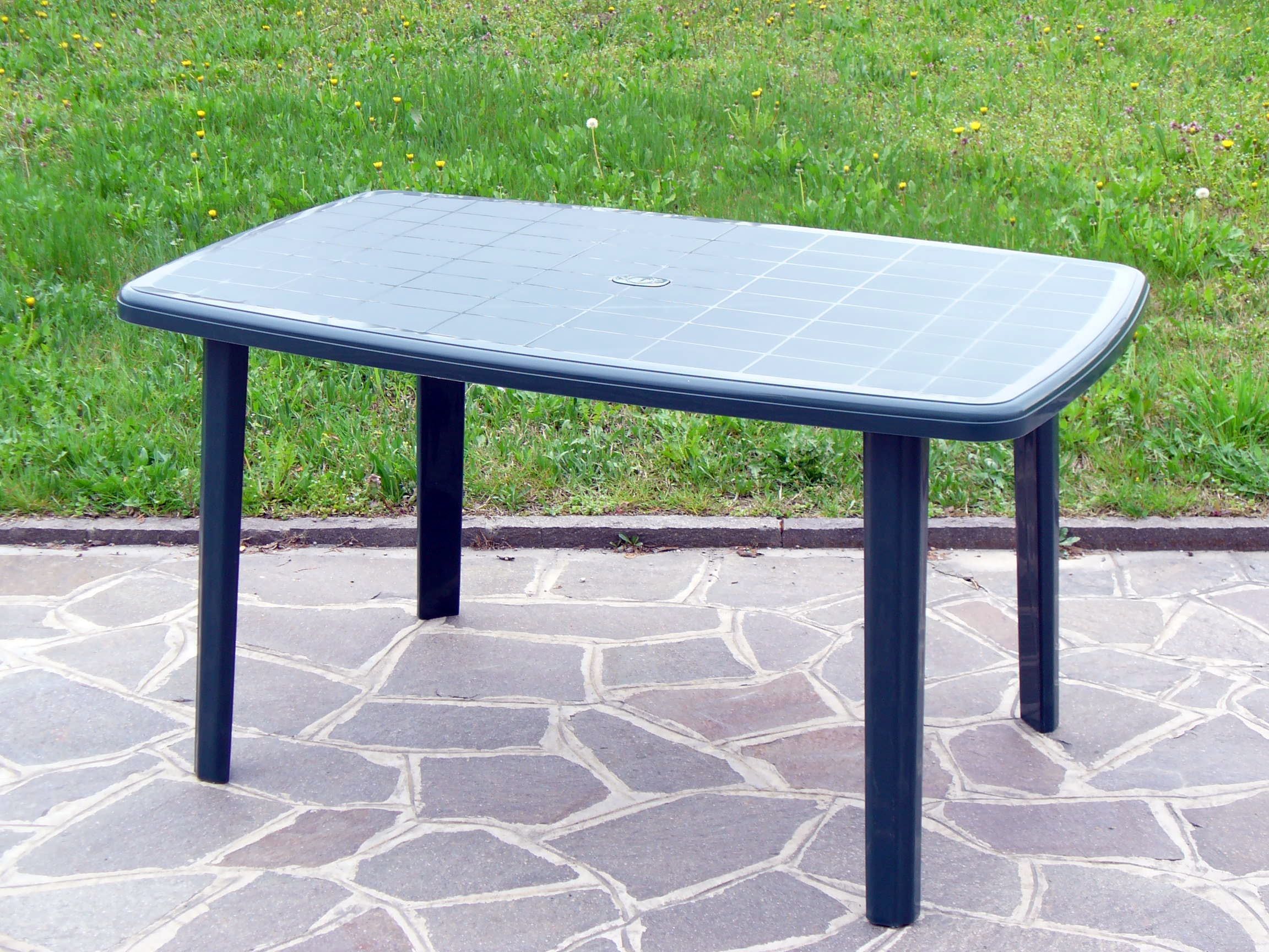 MESA RECTANGULAR SFK 140X90CMS. VERDE