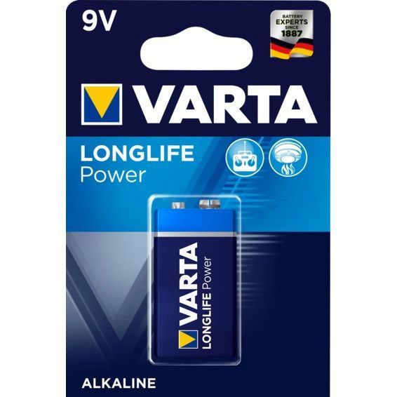 PILA 6LR61 9V L.POWER VARTA BLISTER.