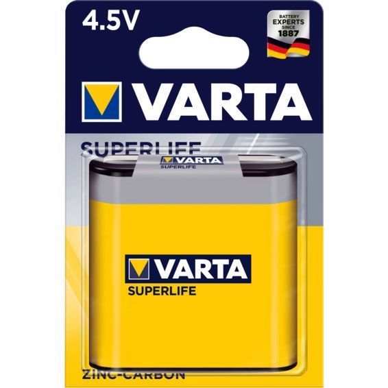 PILA 3R12 4'5V SUPERLIFE VARTA BLISTER.