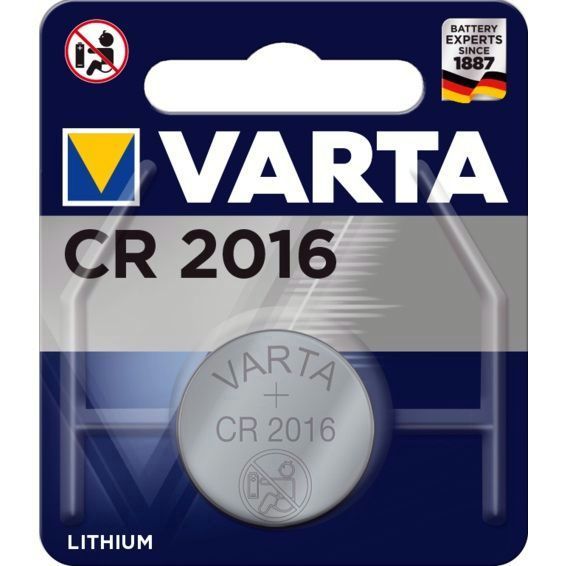 PILA CR2016 BOTON VARTA BLISTER.