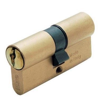 CILINDRO ISEO LATONADO  90MM. 45X45 LEVA LARGA