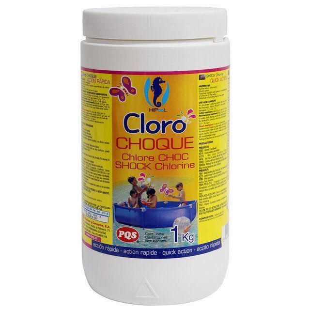 CLORO PQS HIP CHOQUE GRANO (BT. 1 KG.)