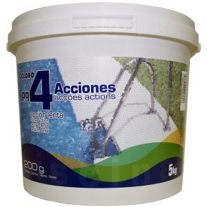 CLORO PQS 4 ACCIONES (BT. 5 KGS.)