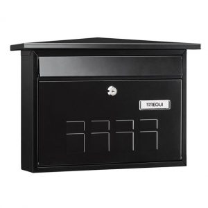 BUZON EXTERIOR ARREGUI DECO 320X20MM. NEGRO