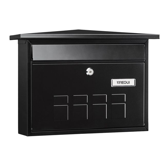 BUZON EXTERIOR ARREGUI DECO 320X20MM. NEGRO