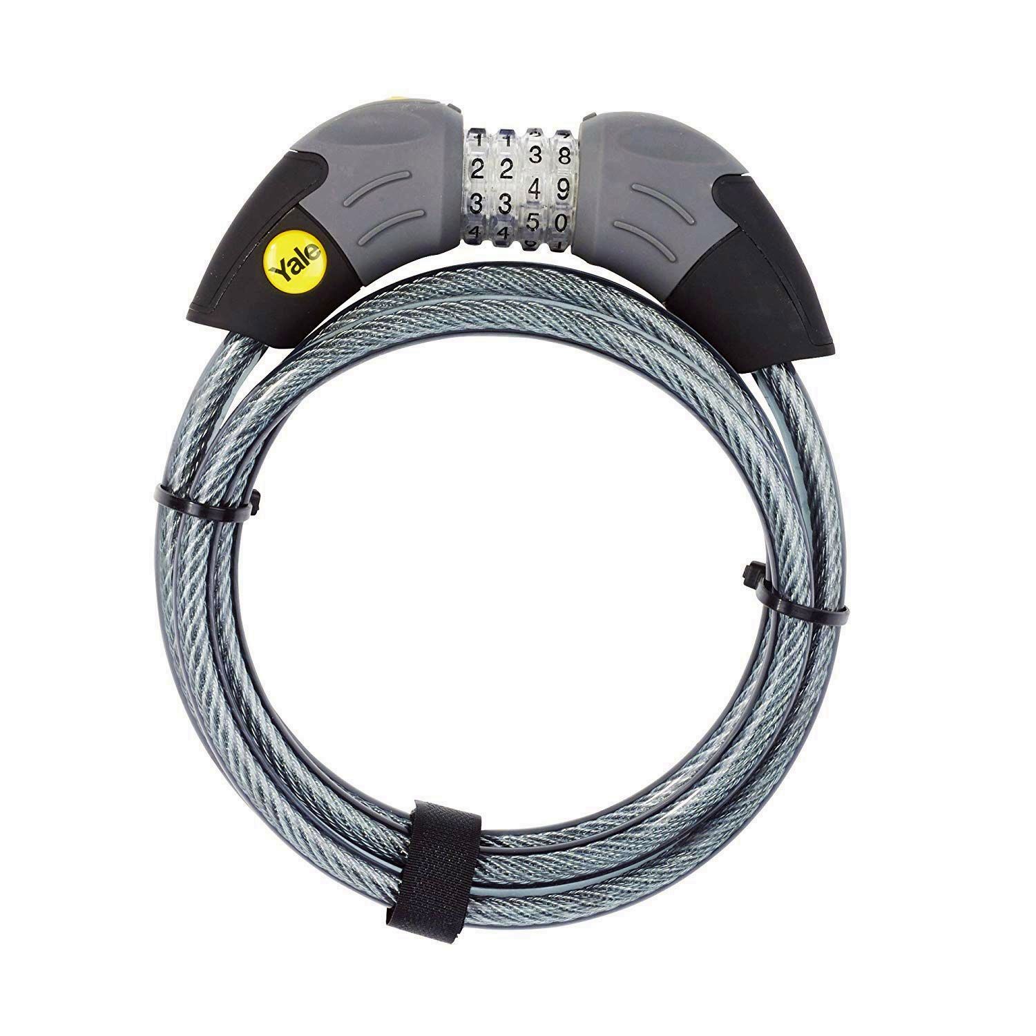 CABLE CANDADO YALE COMBINACION 10MM. 180CMS.