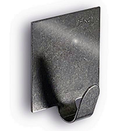 PERCHA ADHESIVA B72070E  INOXIDABLE CUADRADA GRANDE(45X45 MM) 2UND.BRINOX
