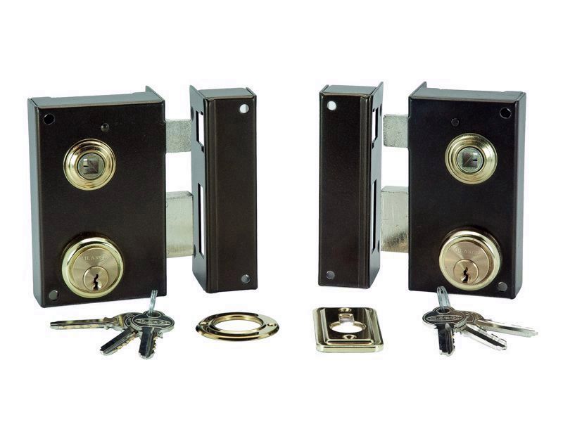 CERRADURA ILARGI N56 B 60MM. IZQUIERDA CILINDRO PERFIL