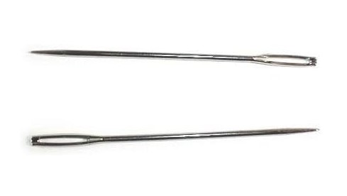 AGUJA SAQUERA RECTA 10 CMS. (PAQUETE 12UDS.)