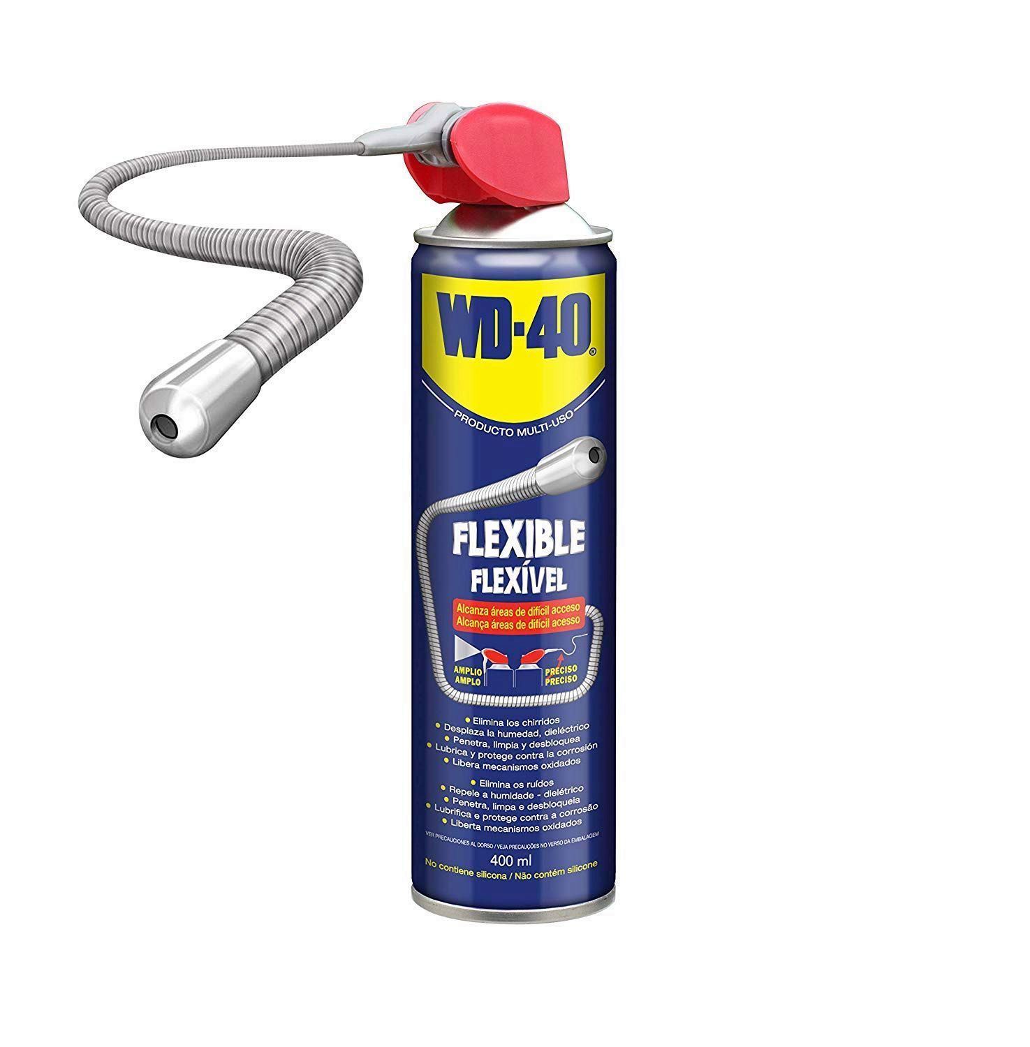 ACEITE WD40 LUBRICANTE DOBLE ACCION FLEX 400 ML.