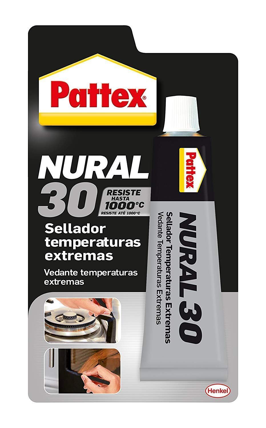 PEGAMENTO PATTEX NURAL 30 140 GRS. ALTA TEMPERATURA