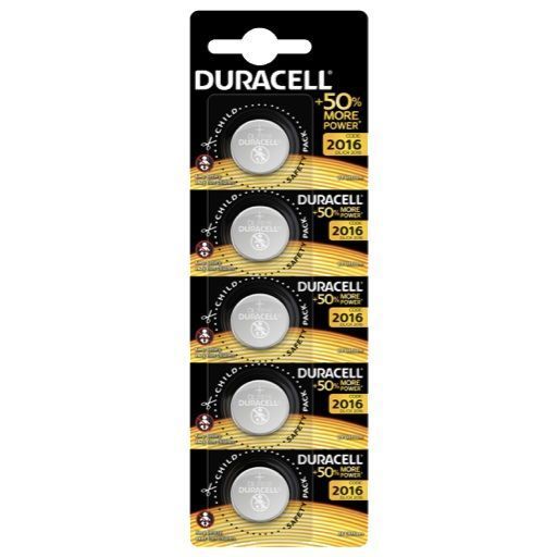 PILA DURACELL DE BOTON DL2016 (BL.5UD.)