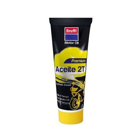 ACEITE KRAFFT 2 TIEMPOS TUBO 125 ML.