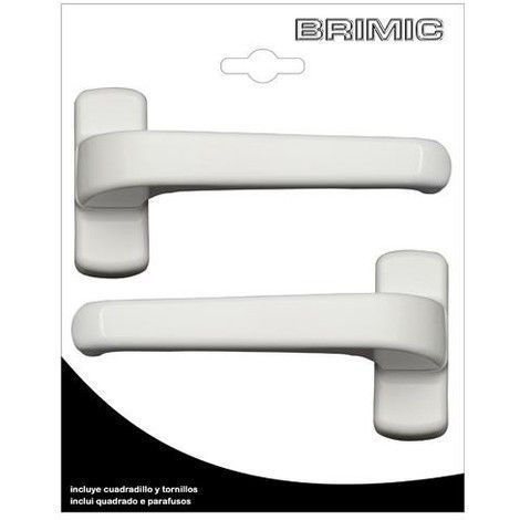 JUEGO MANIVELA ALUMINIO MICEL 6800 BLANCA