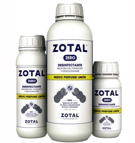 ZOTAL DESINFECTANTE ZERO LIMON  250 ML.