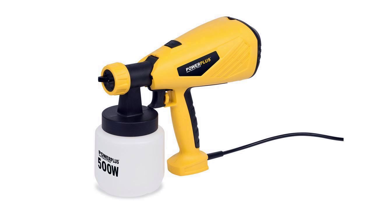 PISTOLA PULVERIZADORA 500W. POWX354 POWERPLUS