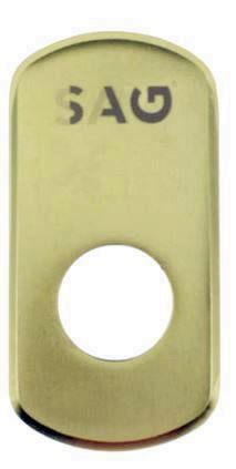 PLACA REFORZADA SAG MODELO CSI LATONADO