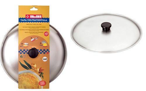 TAPA VOLTEATORTILLAS IBILI INOXIDABLE 30 CMS.