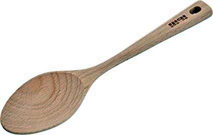 CUCHARA IBILI ESPAÑOLA DE MADERA 25 CMS.