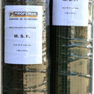 MALLA PLASTIFICADA V.13X13100CMS. (ROLLO 25MTS.)