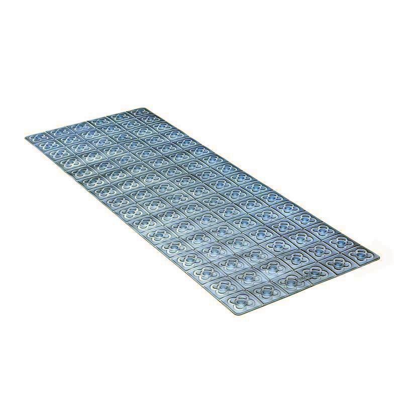 ALFOMBRA BAÑO TATAY 96X36 AQUA