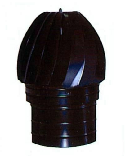 SOMBRERETE ASPIRADOR ESMALTADO NEGRO 120