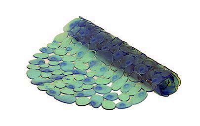 ALFOMBRA BAÑO FREIXER 53X53 AZUL