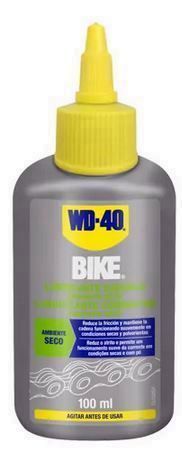 LUBRICANTE WD40 BIKE CADENAS AMBIENTE SECO (100 ML).