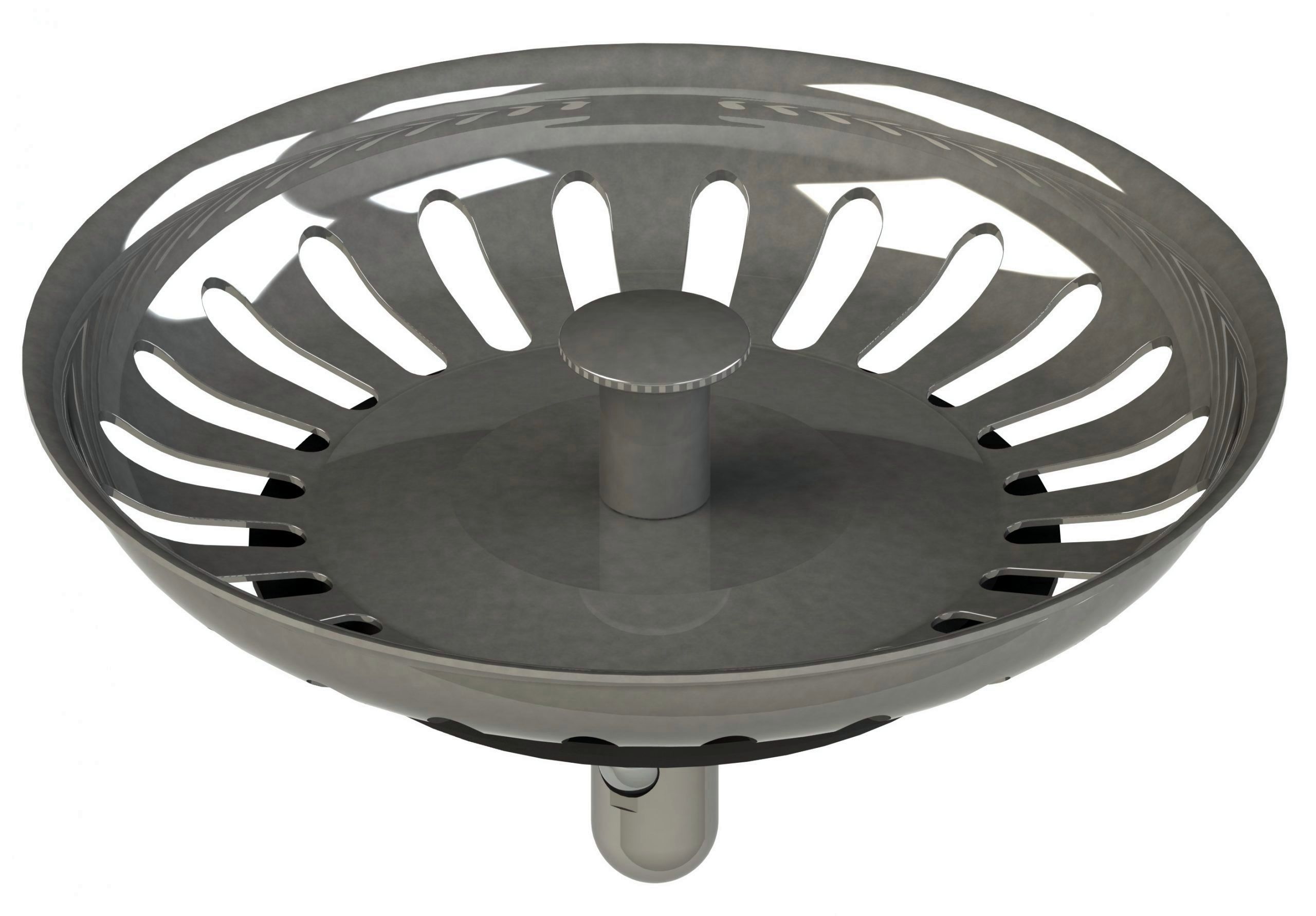 TAPON FREGADERO ARCOBAÑ CLIC METALICO.