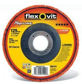 DISCO FLEXOVIT DECAPANTE NARANJA 115X22