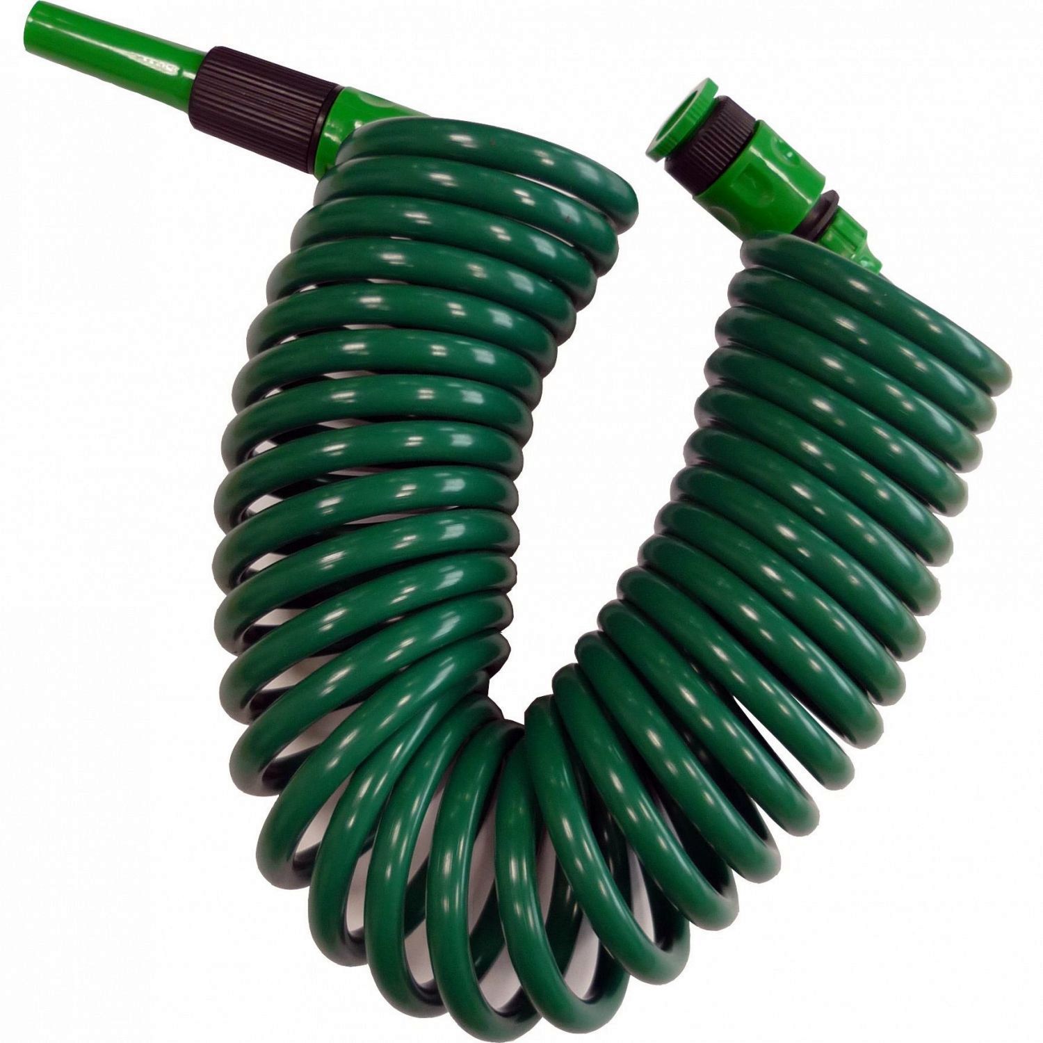 MANGUERA ESPIRAL FITT CON LANZA  7'5 MTS.