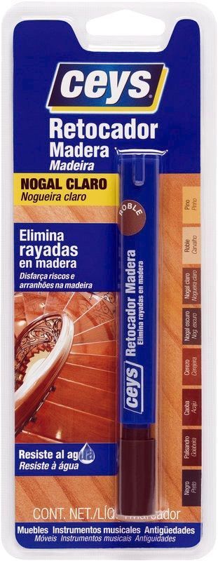 RETOCADOR MADERA CEYS NOGAL CLARO(ROTULADOR).