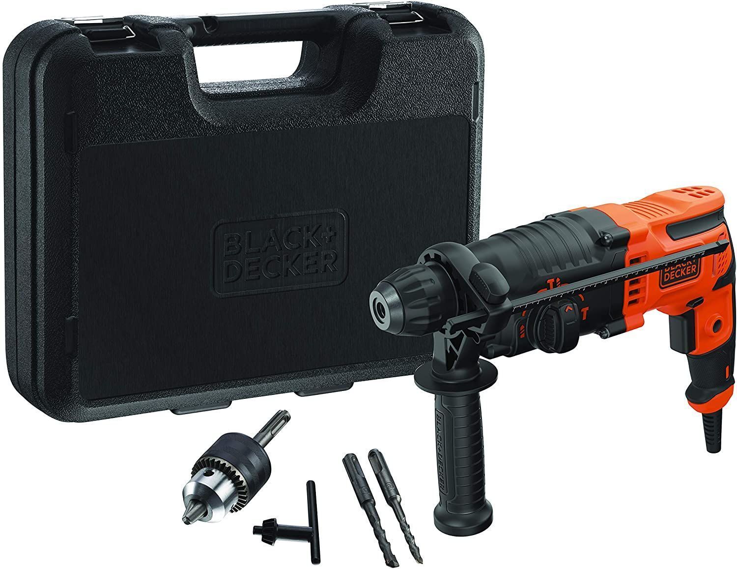 MARTILLO PERFORADOR BLACK & DECKER 650W. 1'4J. BEHS01KQS