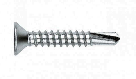 TORNILLO ROSCA CHAPA P/BROCA CABEZA AVELLANADA 4,8X25 (500U)