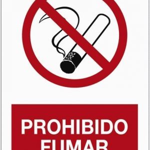 CARTEL (DINA4) PROHIBIDO FUMAR P102.