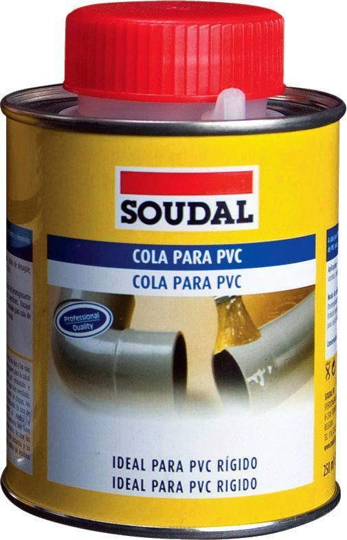ADHESIVO SOUDAL PARA PVC CON PINCEL 250ML