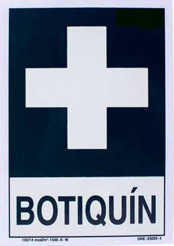 CARTEL (DINA4) BOTIQUIN E308.