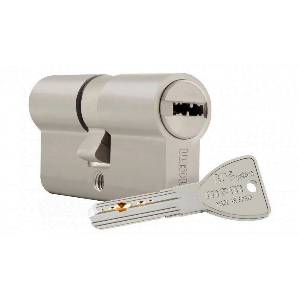 CILINDRO MCM NIQUEL SEGURIDAD 70MM. 35X35 L/L LL/IGUALES