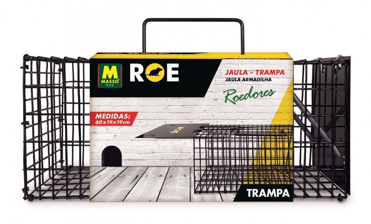 RATERA METALICA JAULA TRAMPA MASSO