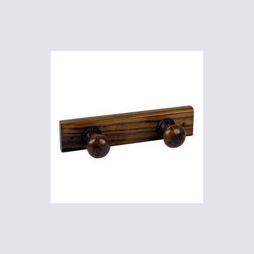 PERCHA NESU 2 POMOS PINO LACA MIEL