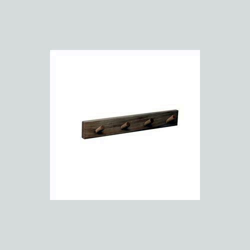 PERCHA NATURAL NESU 4 POMOS INCLINADOS NATURAL
