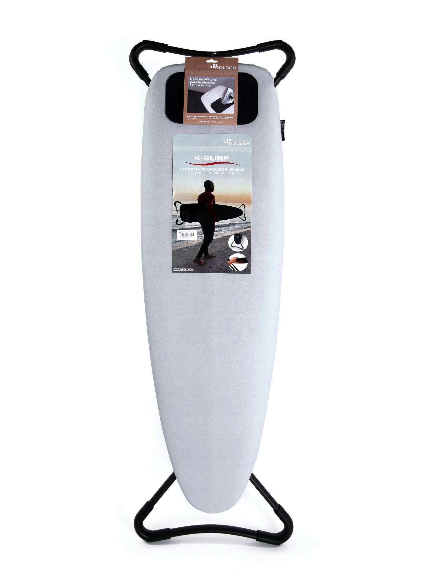 MESA PLANCHA ROLSER KSURF PLATA