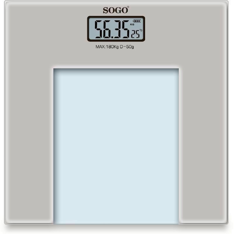 BASCULA BAÑO SOGO DIGITAL 180 KGS.