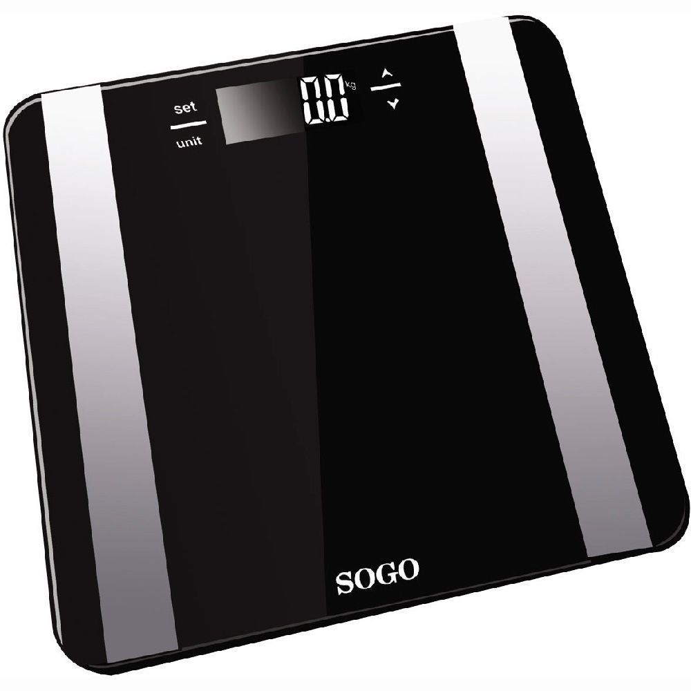 BASCULA BAÑO SOGO DIGITAL MEDIDOR CORPORAL