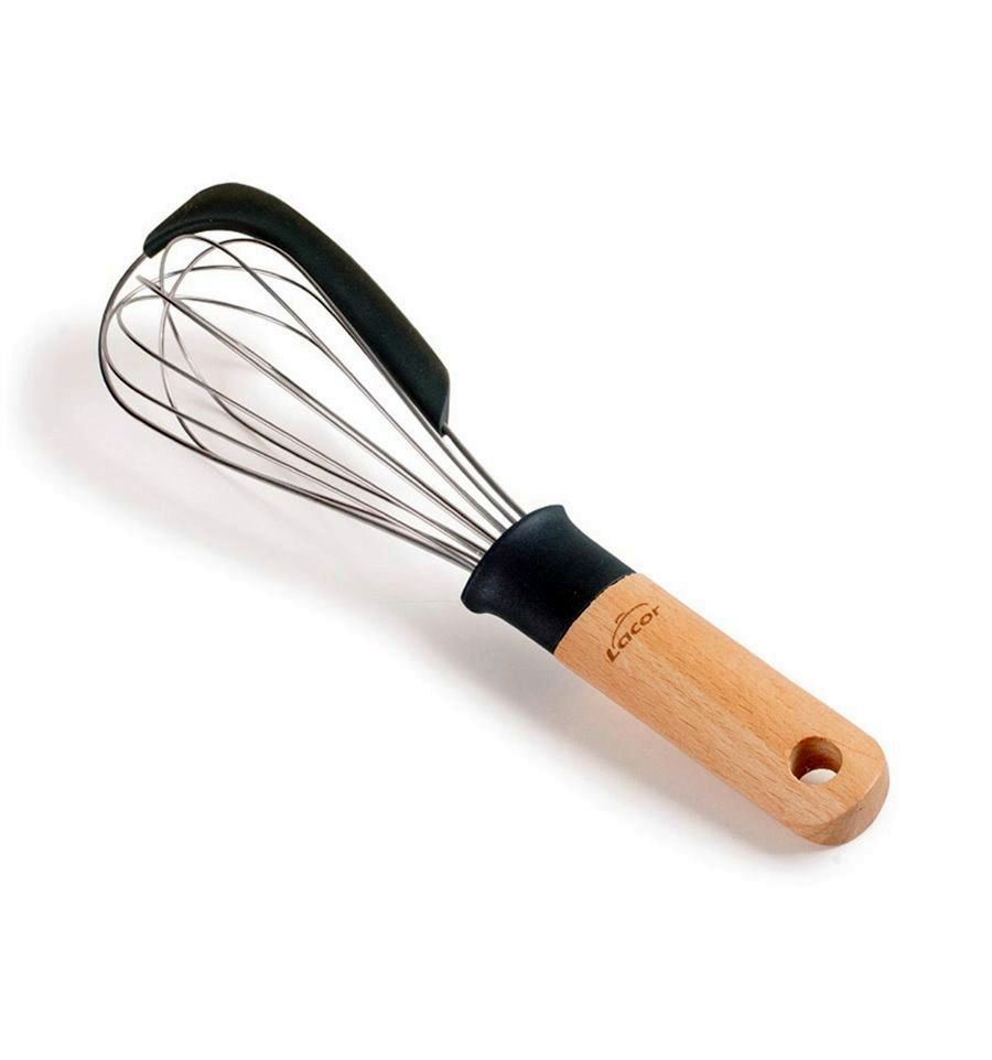 BATIDOR  A/INOXIDABLE LACOR UNITE MADERA (27 CMS)