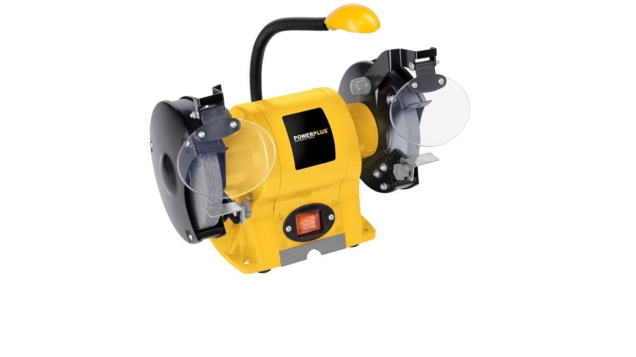 AMOLADORA DE BANCO POWERPLUS 350W. POWX1230