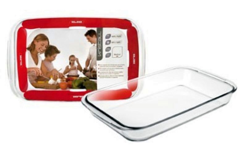FUENTE HORNO IBILI CRISTAL 30X18 CMS.
