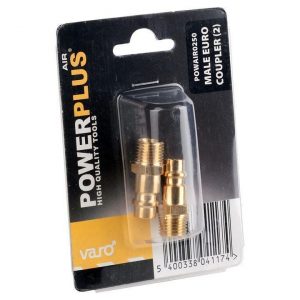 ACOPLADOR POWERPLUS MACHOEURO POWAIR0250 2PZ.