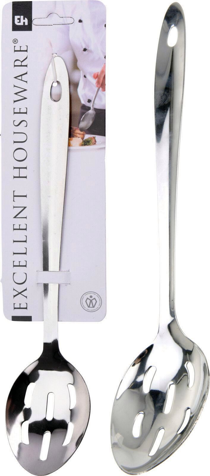 CUCHARA EXCELLENTH PERFORADA INOXIDABLE 32 CMS. 382211